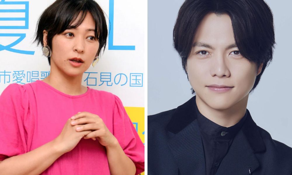 近藤夏子とWEST.重岡大毅の顔写真を並べた比較画像